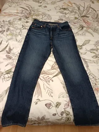 Levi's 501 Original Jeans Mujer Azul W29 L30