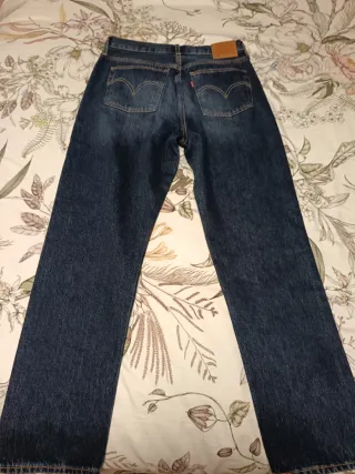 Levi's 501 Original Jeans Mujer Azul W29 L30