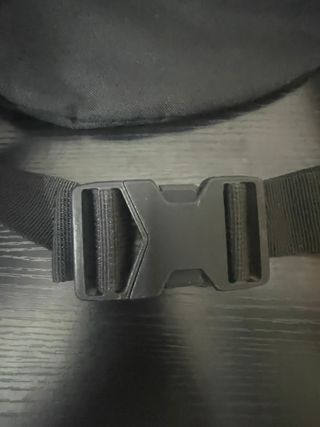 Marsupio Nike nero logo bianco originale