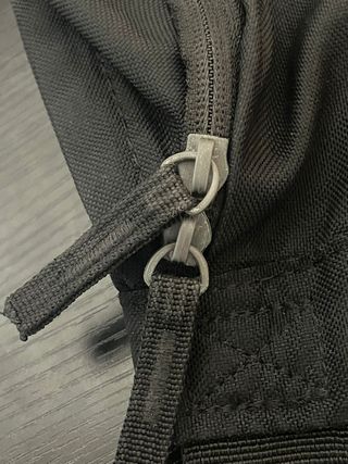 Marsupio Nike nero logo bianco originale