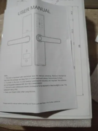 Cerradura Inteligente Smart Handle Lock