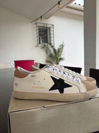 Golden Goose Zapatillas Talla 41 Estrella Glitter