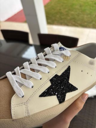 Golden Goose Zapatillas Talla 41 Estrella Glitter
