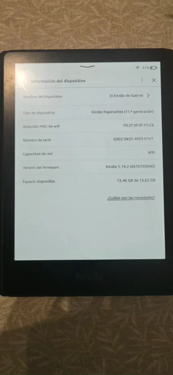 Kindle Paperwhite 11ª 6.8" SIN PUBLI afbeelding 4