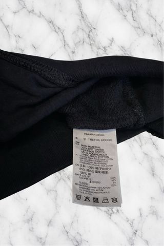 Sudadera Adidas Trefoil Negra con Capucha