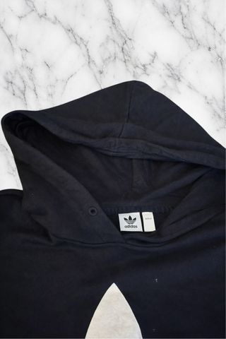 Sudadera Adidas Trefoil Negra con Capucha