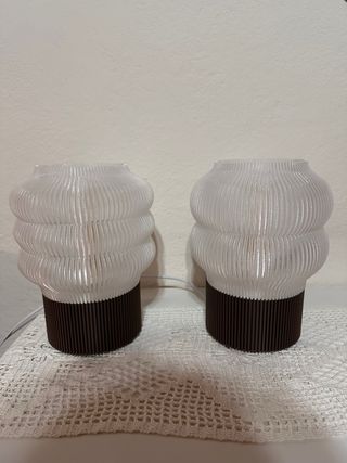 Candeeiro 3D plástico