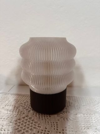 Candeeiro 3D plástico