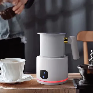 Espumador de Leche Eléctrico Blanco