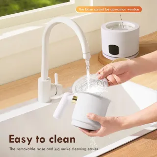 Espumador de Leche Eléctrico Blanco
