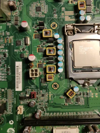 Pack Placa Base HP LGA1155 + CPU Intel Pentium G85