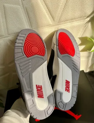 Zapatillas Nike Air Jordan 3 Negras Grises