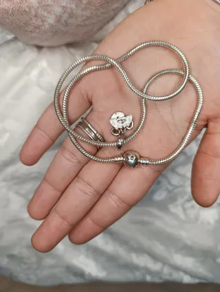 Cadena Pandora 925 Plata