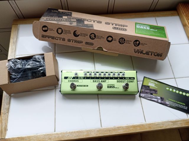 Pedalera Bajo Valeton Dapper Bass Mini