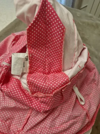 Traje de Flamenca rosa con volantes