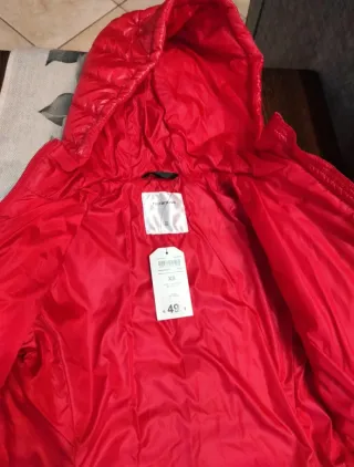 Piumino donna Terranova rosso