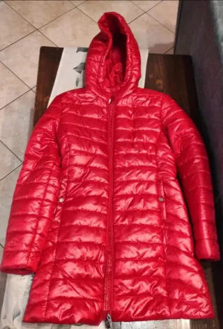 Piumino donna Terranova rosso