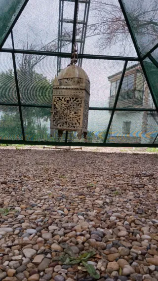 Lámpara antigua decorativa