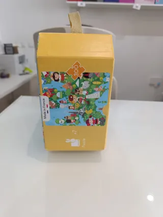 Puzzle Janod Mapa del Mundo 300 piezas