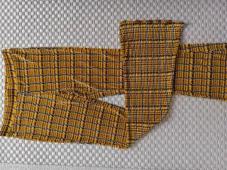 Pantalón Zara Plisado Mostaza Talla L