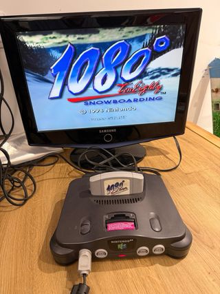 Nintendo 64 con 3 juegos