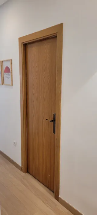 Puertas de paso madera roble