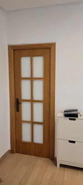 Puertas de paso madera roble