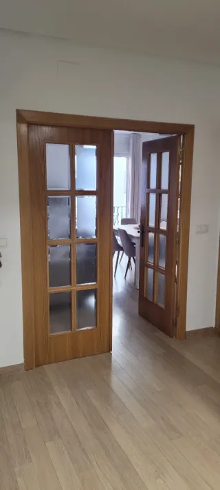 Puertas de paso madera roble