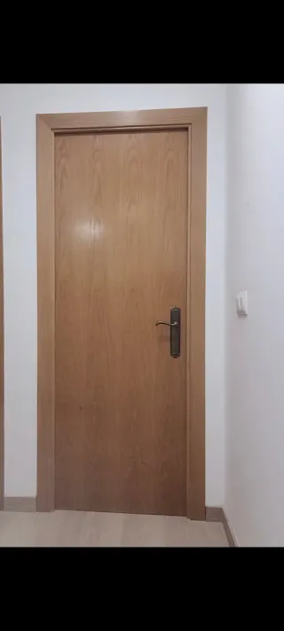 Puertas de paso madera roble