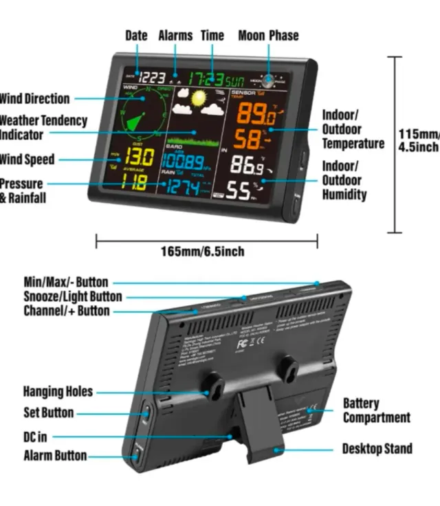 Estación Meteorológica Sainlogic