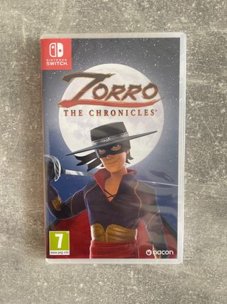 Zorro the chronicles par switch nuevo con precinto