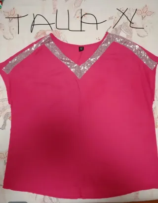 Blusa  con lentejuelas