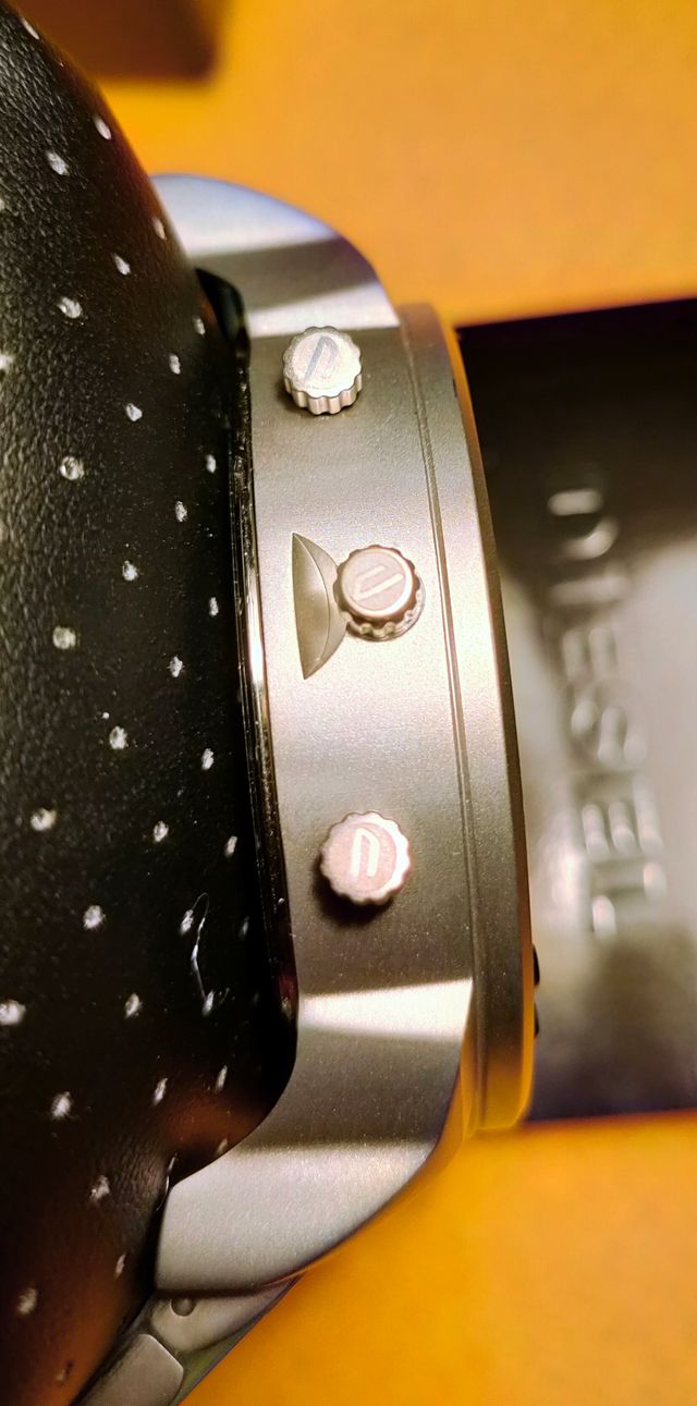 Reloj Diesel Mr. Daddy nuevo, gris plata