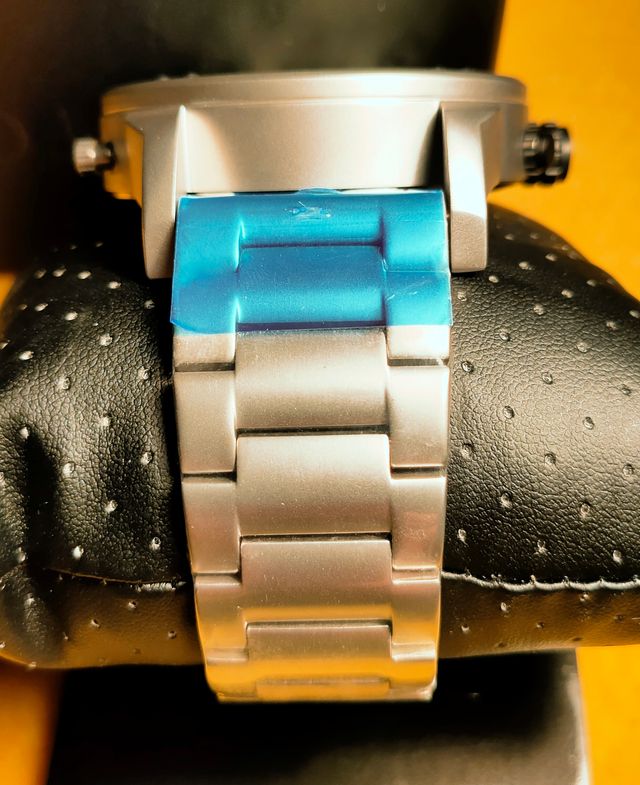 Reloj Diesel Mr. Daddy nuevo, gris plata