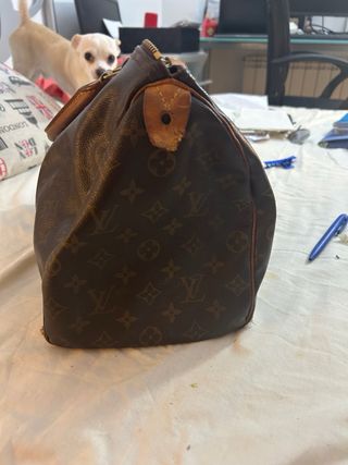 Bolso Louis Vuitton Speedy Grands Marrón/Dorado