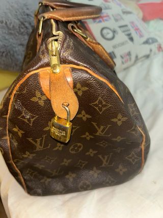 Bolso Louis Vuitton Speedy Grands Marrón/Dorado