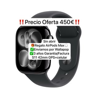 Apple Watch s11 42mm GPS+Celular SIN ABRIR