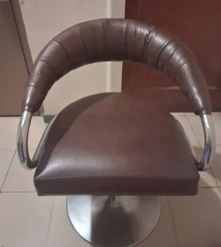 Sillón hidráulico vintage