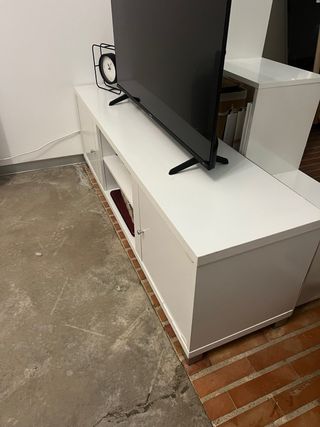 Mueble TV Blanco