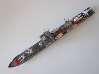 Crucero Lanzamisiles Tente Mar Cyclone - COMPLETO