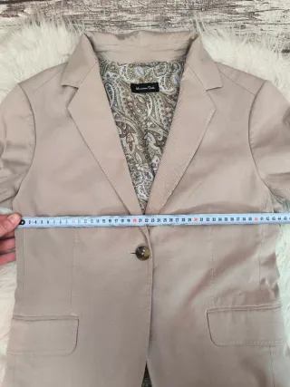 Traje Massimo Dutti Beige Talla 38