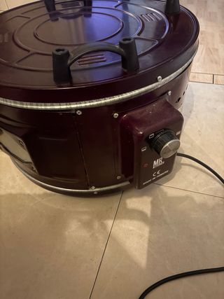 Horno Eléctrico Redondo Doble Bandeja