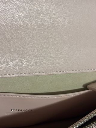 Bolso Pinko Love V Quilt Rosa