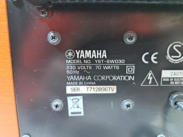 Subwoofer Yamaha YST-SW030