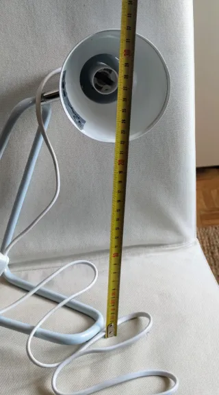 Lámpara de escritorio metal/plástico