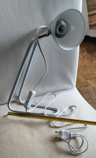 Lámpara de escritorio metal/plástico