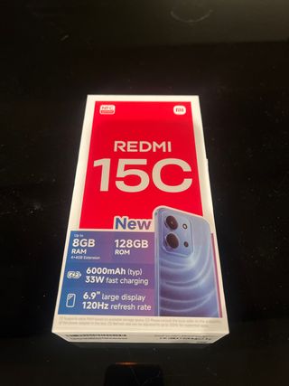 Xiaomi Redmi 15C 128GB negro 8gb