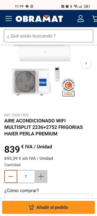 Me ofrezco como operario de instalación mantenimie