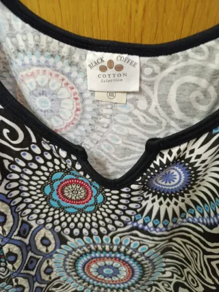 Vestido playero/bata casa XXL estampado