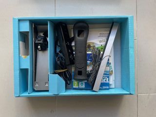 Consola Nintendo Wii Negra + 9 Juegos